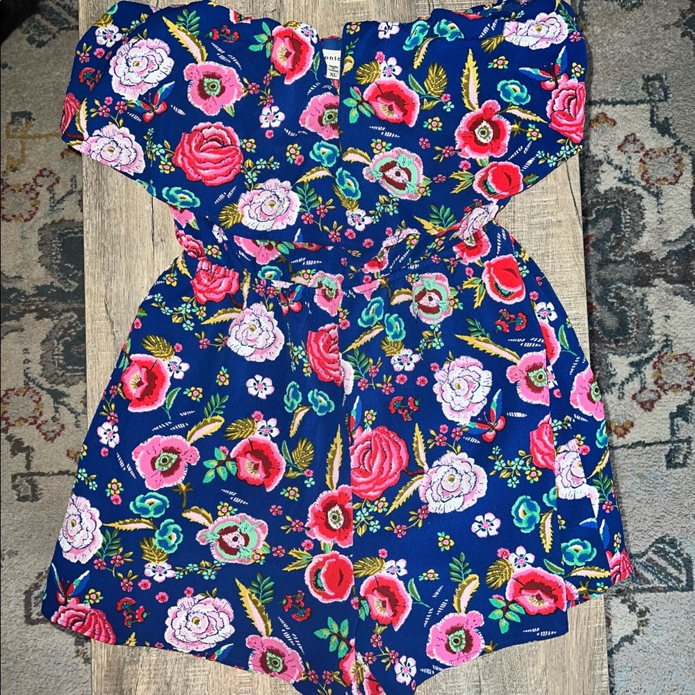 Off the shoulder romper